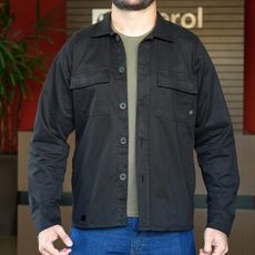 Overshirt Preta 01